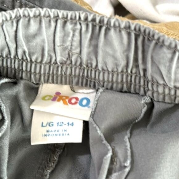 Circo & Place Kids Pants Bundle L/G 12-14 Elastic Waist & Button Closure - Picture 4 of 12